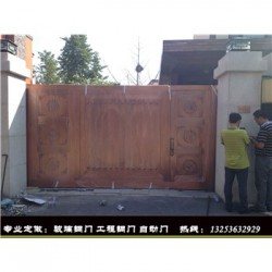 濮阳市庭院铜大门（电动铜门）价格低-品质