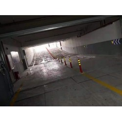 南京道路划线-地下车库坡道式出入口应符合下列规定